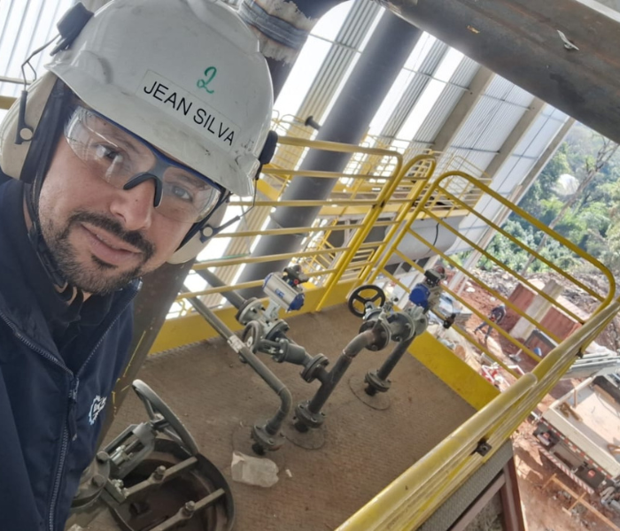Inspeção em caldeira