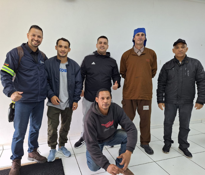 Treinamento de operação Segura de disjestor